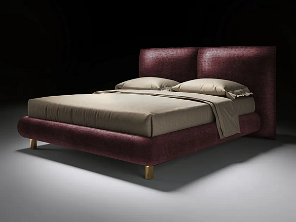 Double bed with upholstered backrest CASA +39 Erythea EER001 factory ENCORE (by CASA +39) from Italy. Foto №1