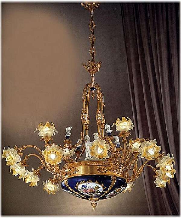 Chandelier FBAI 4301/16 factory FBAI from Italy. Foto №1