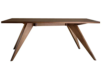 Rectangular solid wood dining table Kirk Martini Interiors factory MARTINI INTERIORS from Italy