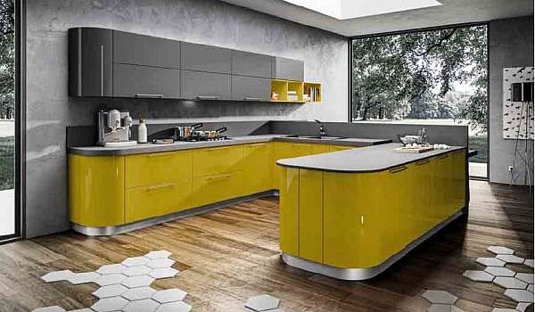 Kitchen HOME CUCINE lucenta_03 factory HOME CUCINE from Italy. Foto №4