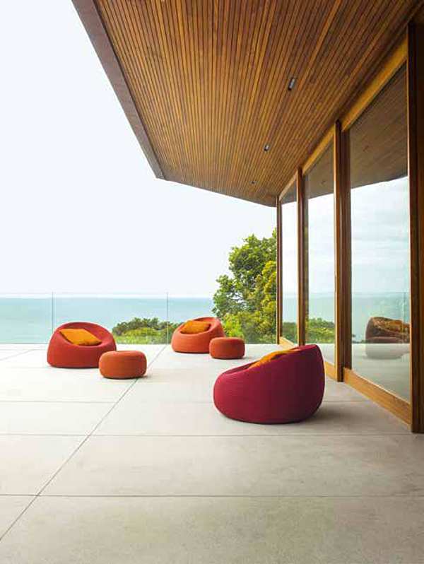 Armchair PAOLA LENTI B68G factory PAOLA LENTI from Italy. Foto №1