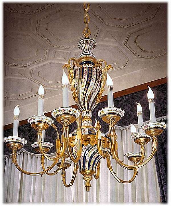 Chandelier FBAI 3159/10 factory FBAI from Italy. Foto №1