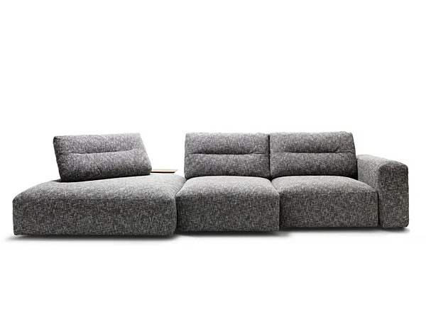 Sectional fabric sofa My Taos Saba factory SABA from Italy. Foto №9