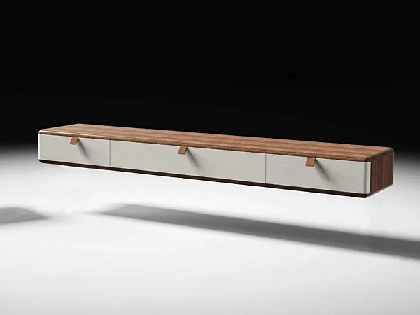 Rectangular wooden wall-mounted console table CASA +39 Paradigma EPA002 factory ENCORE (by CASA +39) from Italy. Foto №1