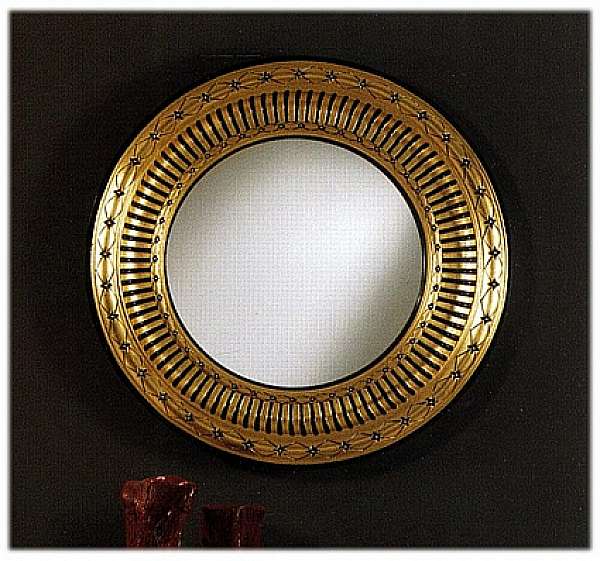 Mirror VISMARA Body Round mirror-Art Deco factory VISMARA from Italy. Foto №1