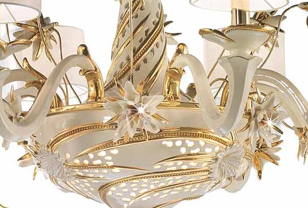 Chandelier LORENZON (F.LLI LORENZON) LL.12/AVOP/F/5PA/8F factory LORENZON (F.LLI LORENZON) from Italy. Foto №2