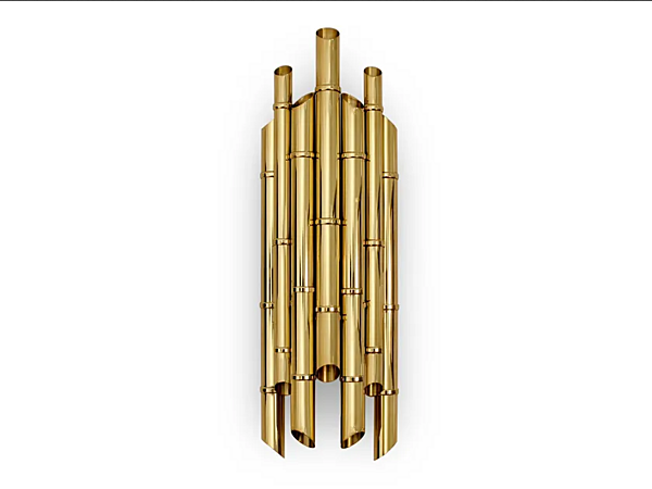 Brass Wall Light Saki BRABBU factory BRABBU from Italy. Foto №1