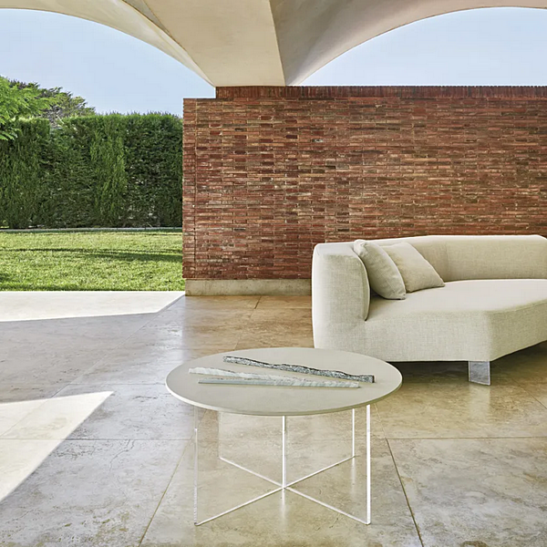 Sectional garden sofa with fabric upholstery VARASCHIN Belt Air factory VARASCHIN from Italy. Foto №6