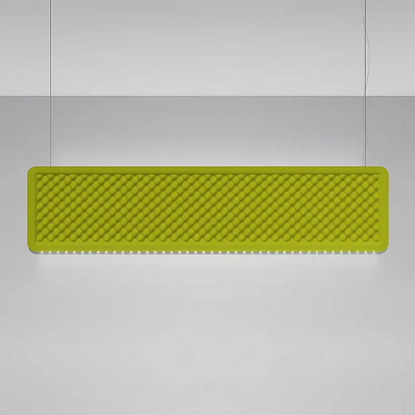 Fabric Acoustic Baffle with Integrated Lighting Artemide Eggboard factory Artemide from Italy. Foto №2