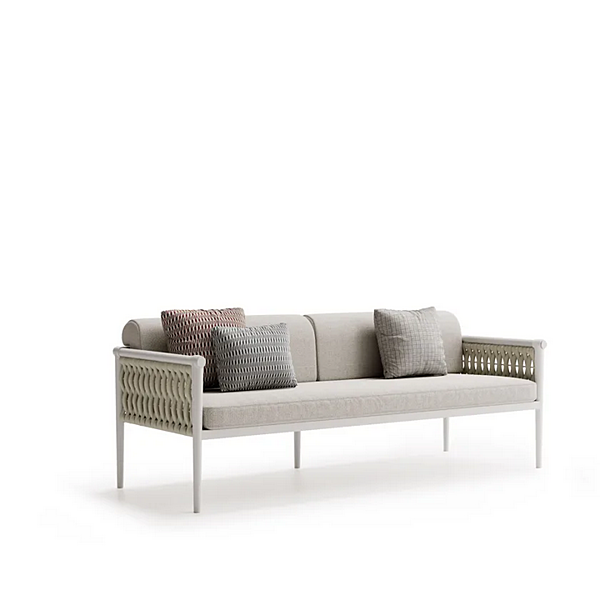 Three Seater Fabric Garden Sofa Atmosphera Dandy 2.0 DA.DV factory ATMOSPHERA from Italy. Foto №7