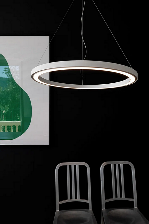 Dimmable pendant lamp Ripple Artemide factory Artemide from Italy. Foto №5