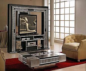 Stand for TV-HI-FI VISMARA Revolving Home Cinema-Art Deco