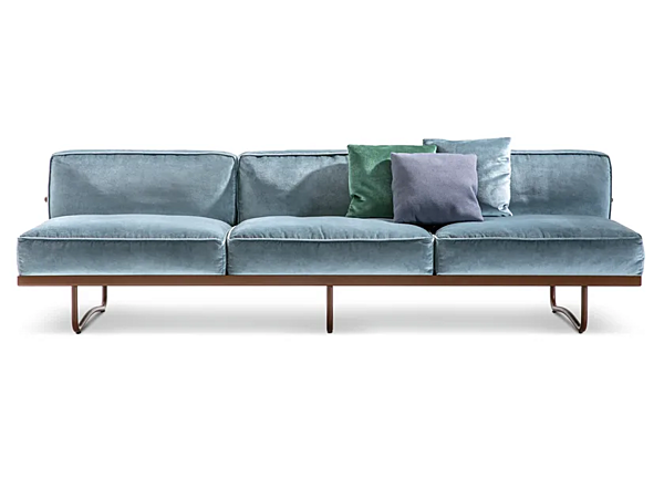 Sofa 5 with upholstered back Le Corbusier CASSINA 005 factory CASSINA from Italy. Foto №3
