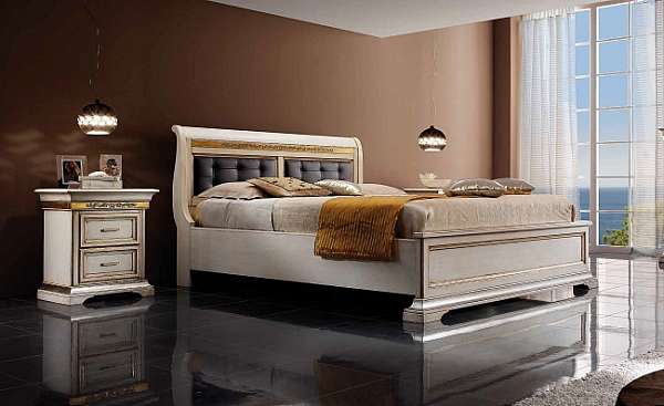 Bed INTERSTYLE N453 factory INTERSTYLE from Italy. Foto №1