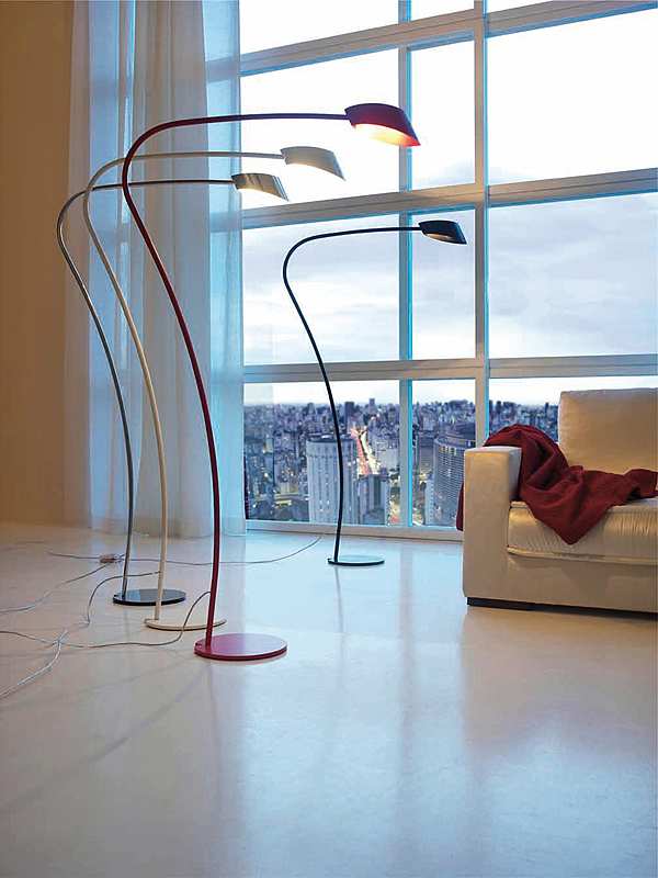 Floor lamp CATTELAN ITALIA FLAG LITTLE FLAG factory CATTELAN ITALIA from Italy. Foto №1