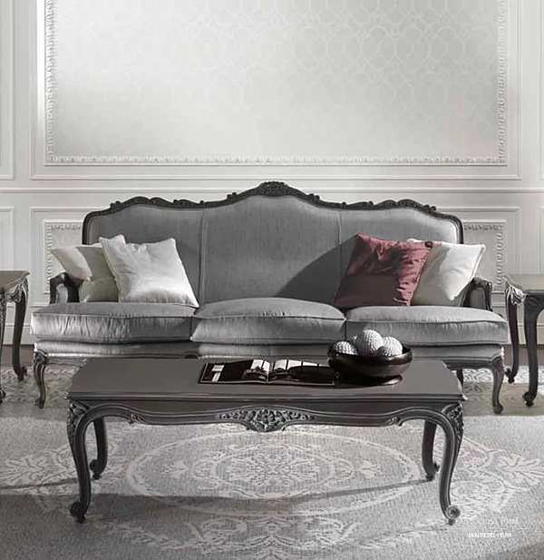 Couch ANGELO CAPPELLINI SITTINGROOMS Giusti 11491/D3 factory ANGELO CAPPELLINI from Italy. Foto №1