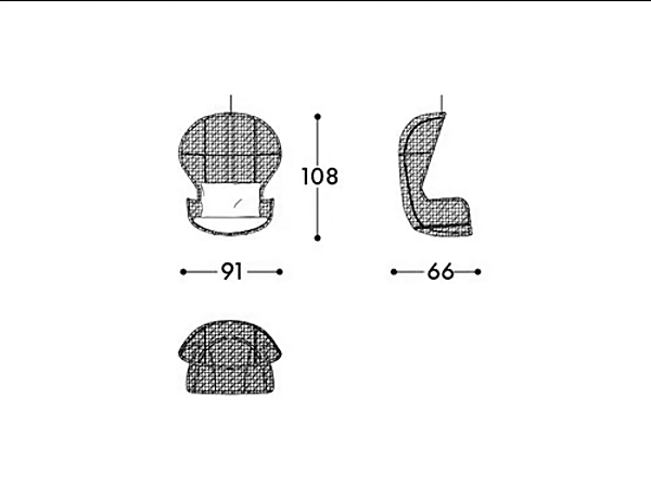 Garden Swing Seat Nido Emma Varaschin Polypropylene Stainless Steel 1 Seater factory VARASCHIN from Italy. Foto №11