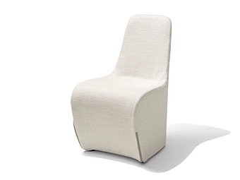 Fabric chair with removable cover GIORGETTI Tie 70900