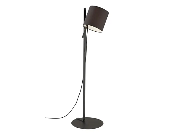 Floor lamp with steel base and cotton shade LIGNE ROSET Magnet Lamp 10072441-10072781 factory LIGNE ROSET from Italy. Foto №2