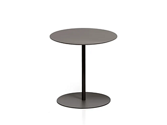 Round Fenix NTM High Side Table Kristalia