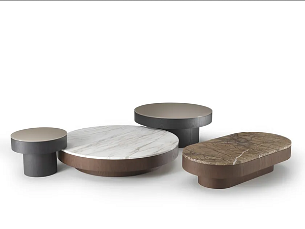Oval marble coffee table by i 4 Mariani Dot factory i 4 Mariani from Italy. Foto №2