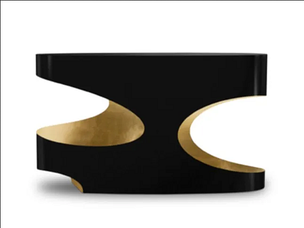 Oval Wooden Console Table BRABBU Bryce I factory BRABBU from Italy. Foto №1