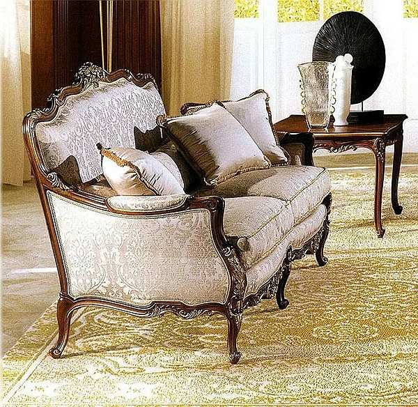 Couch ANGELO CAPPELLINI SITTINGROOMS Belli 11571/D2 factory ANGELO CAPPELLINI from Italy. Foto №1