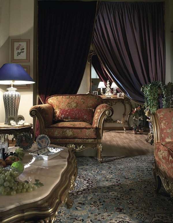 Armchair ASNAGHI INTERIORS PC3421 factory ASNAGHI INTERIORS from Italy. Foto №1