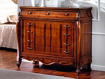 Walnut Chest of Drawers Olimpian B Marzorati Walnut Chest of Drawers Olimpian B Marzorati factory MARZORATI from Italy