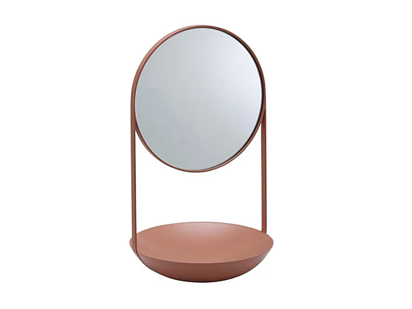 Round Metal Tabletop Mirror Nimbe LIGNE ROSET factory LIGNE ROSET from Italy. Foto №1