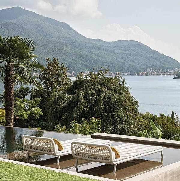 Chaise lounge MERIDIANI (CROSTI) Noa factory MERIDIANI (CROSTI) from Italy. Foto №6