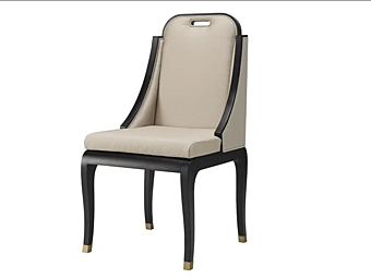 Upholstered fabric chair Dilan A.R. Arredamenti D13 factory AR Interiors from Italy