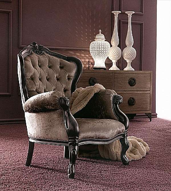 Armchair CORTE ZARI Art. 280-C factory CORTE ZARI from Italy. Foto №1