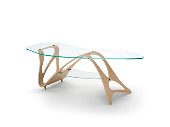 Crystal coffee table Arabesco ZANOTTA