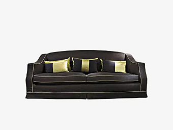 Fabric sofa Enea Softhouse with upholstered back factory SOFTHOUSE from Italy