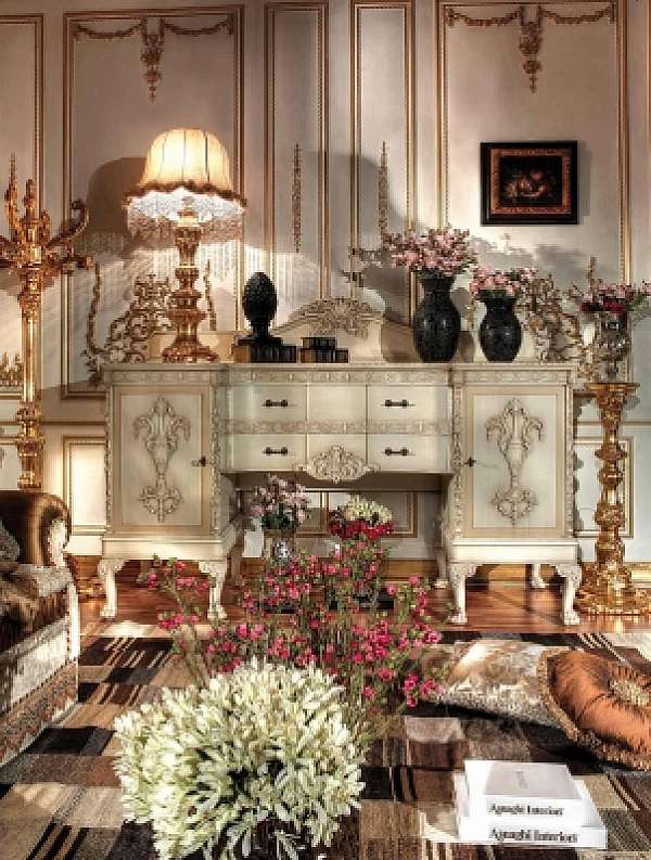 Chest of drawers ASNAGHI INTERIORS PC1562 factory ASNAGHI INTERIORS from Italy. Foto №1