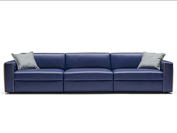 3-seater sofa with upholstered back Egoitaliano Kuby factory Egoitaliano from Italy. Foto №1