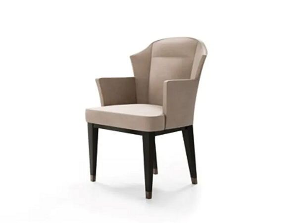 Upholstered Leather Armchair Eclipse CPRN HOMOOD E246 factory CPRN HOMOOD from Italy. Foto №1