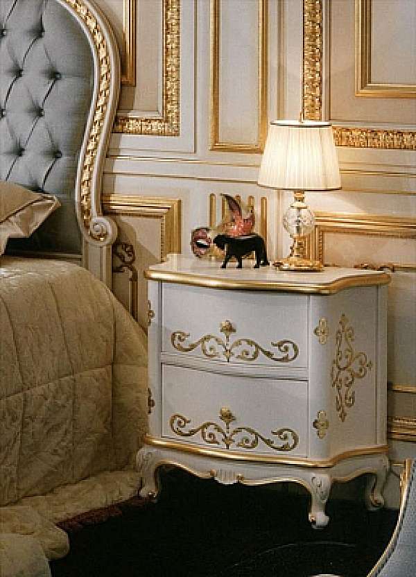 Bedside table CARLO ASNAGHI STYLE 11321 factory CARLO ASNAGHI STYLE from Italy. Foto №1