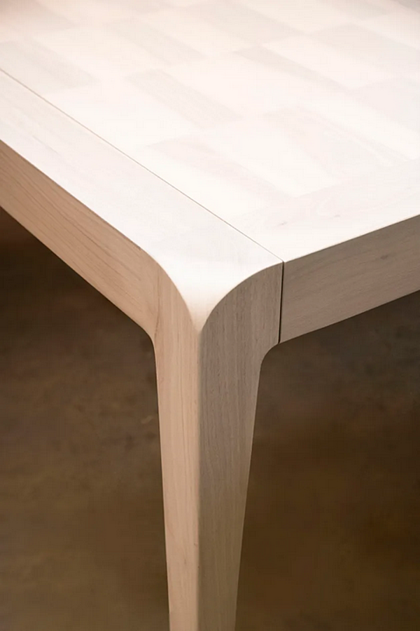 Extending rectangular wooden table Sentiero B 652 DALE factory DALE from Italy. Foto №5
