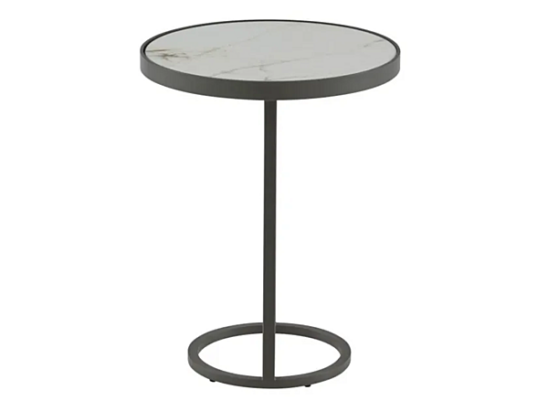 Round Steel Garden Side Table Circles LIGNE ROSET 19980350 factory LIGNE ROSET from Italy. Foto №3