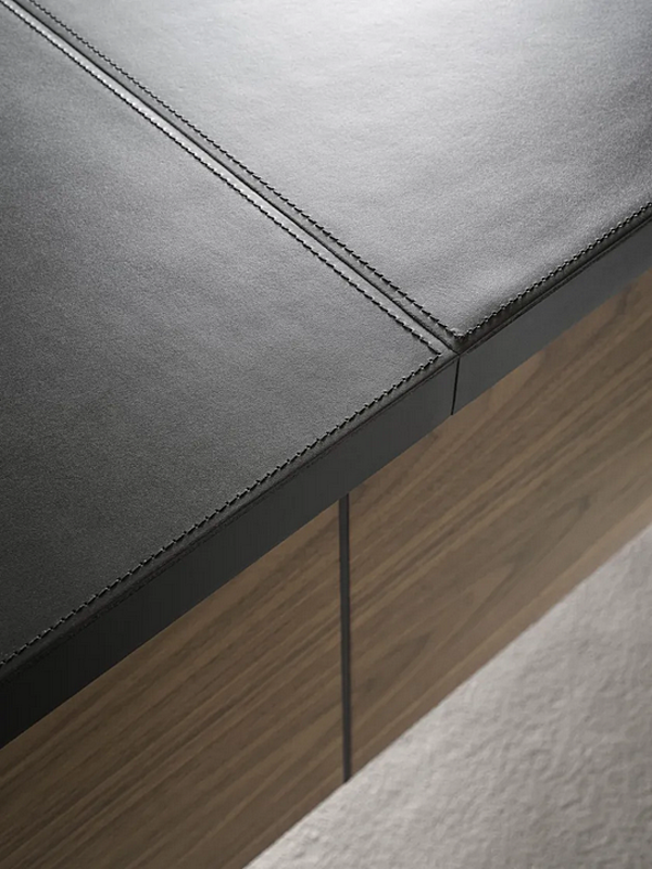 Rectangular wooden writing desk with drawers i 4 Mariani Nami factory i 4 Mariani from Italy. Foto №12
