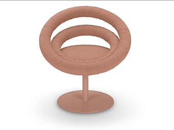 Swivel fabric easy chair Circle Adrenalina IMB1070217, IMB1070232, IMB1070233, IMB1070234