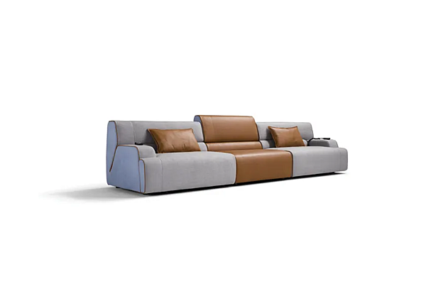 Corner Modular Sectional Fabric Sofa Babouche Egoitaliano factory Egoitaliano from Italy. Foto №8