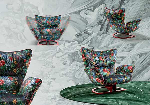 Armchair SIGNORINI COCO & C.  WONDERLAND 00005 factory DAYTONA (by Signorini&Coco) from Italy. Foto №3