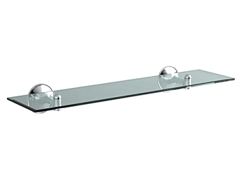 Glass wall shelf for bathroom Gentry Home Kent Collection factory Gentry Home from Italy