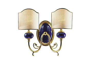 Brass wall lamp Elena MARIONI 01523/2 Brass wall lamp Elena MARIONI 01523/2 factory MARIONI from Italy