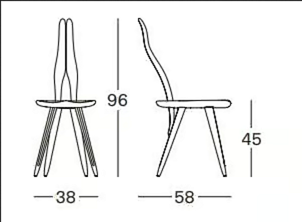 Maple Chair with Upholstered Back ZANOTTA Fenis CM factory ZANOTTA from Italy. Foto №8