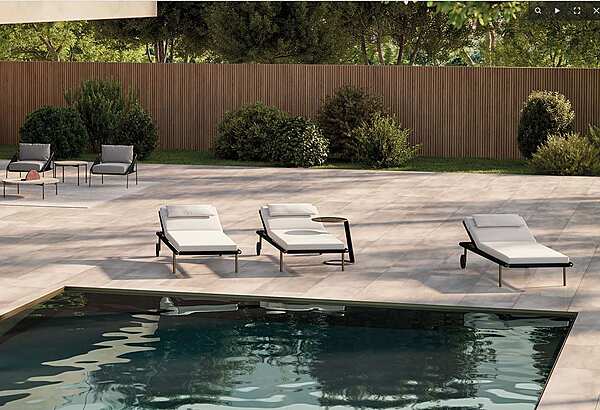Chaise lounge RUGIANO LSE39L/G factory RUGIANO from Italy. Foto №3