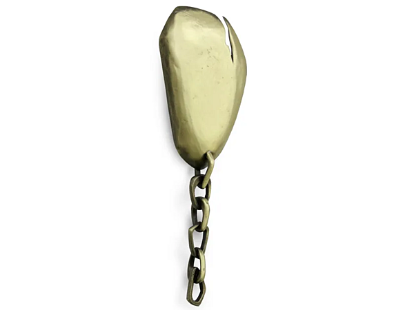 Brass wall light Scutum BRABBU factory BRABBU from Italy. Foto №2
